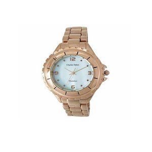 Charles Delon Dress/Formal Style Rose Gold Watch